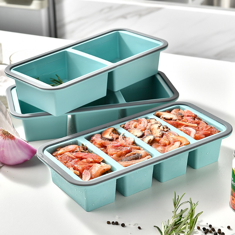 Meal Prep Soup - Cetakan Es Batu Besar - Wadah
