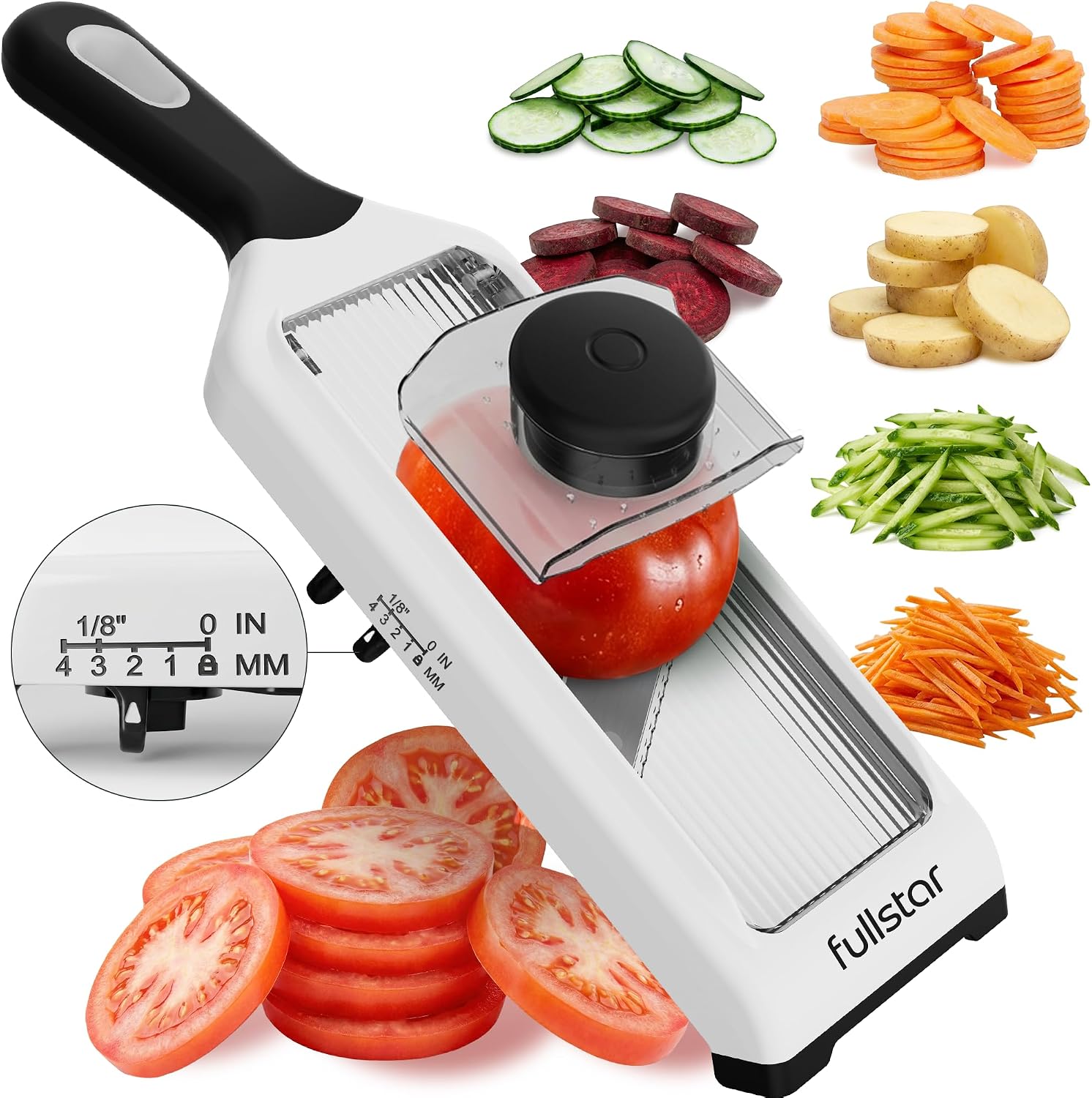 Mandoline Slicer Guard - Alat Pengiris Mandolin Genggam 2-in-1 untuk