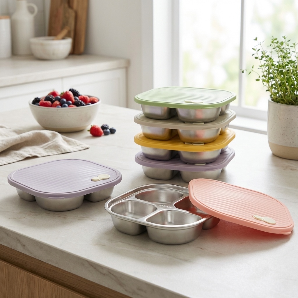Meal Prep Diet - Kotak Makan Bento Stainless Steel 304