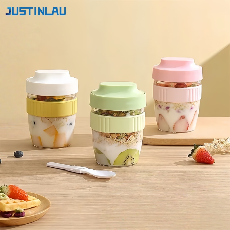 Meal Prep Soup - JUSTINLAU Cangkir Salad Yogurt Oat Buah