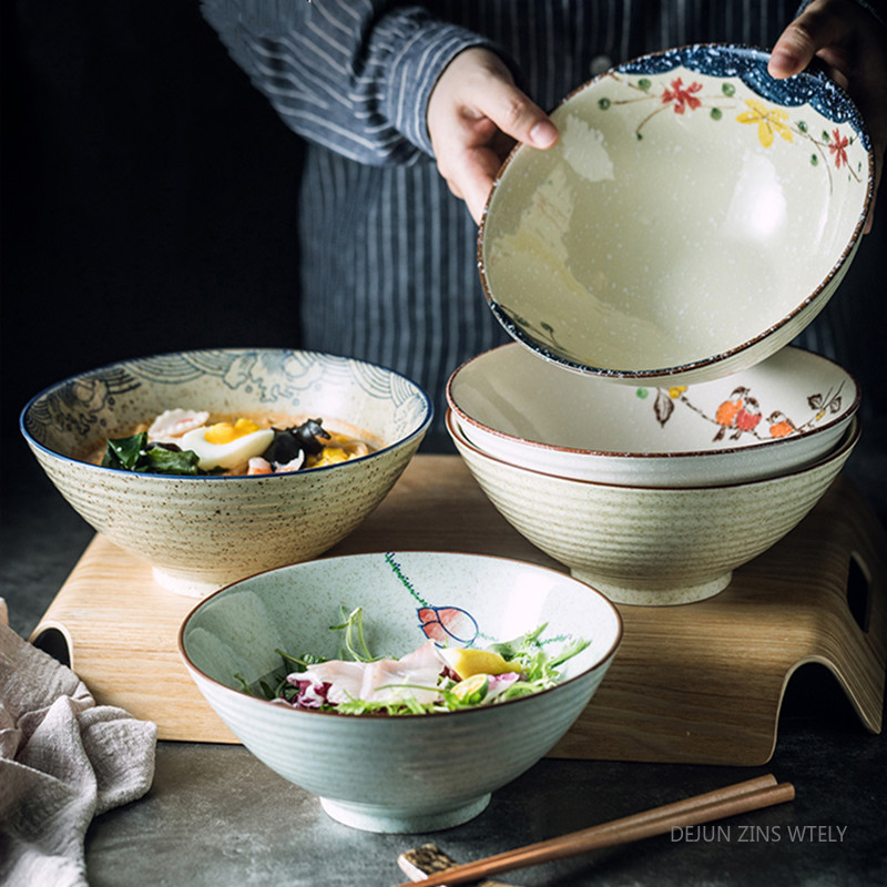 Meal Prep Soup - Mangkuk Mie Keramik 8 Inci Mangkuk