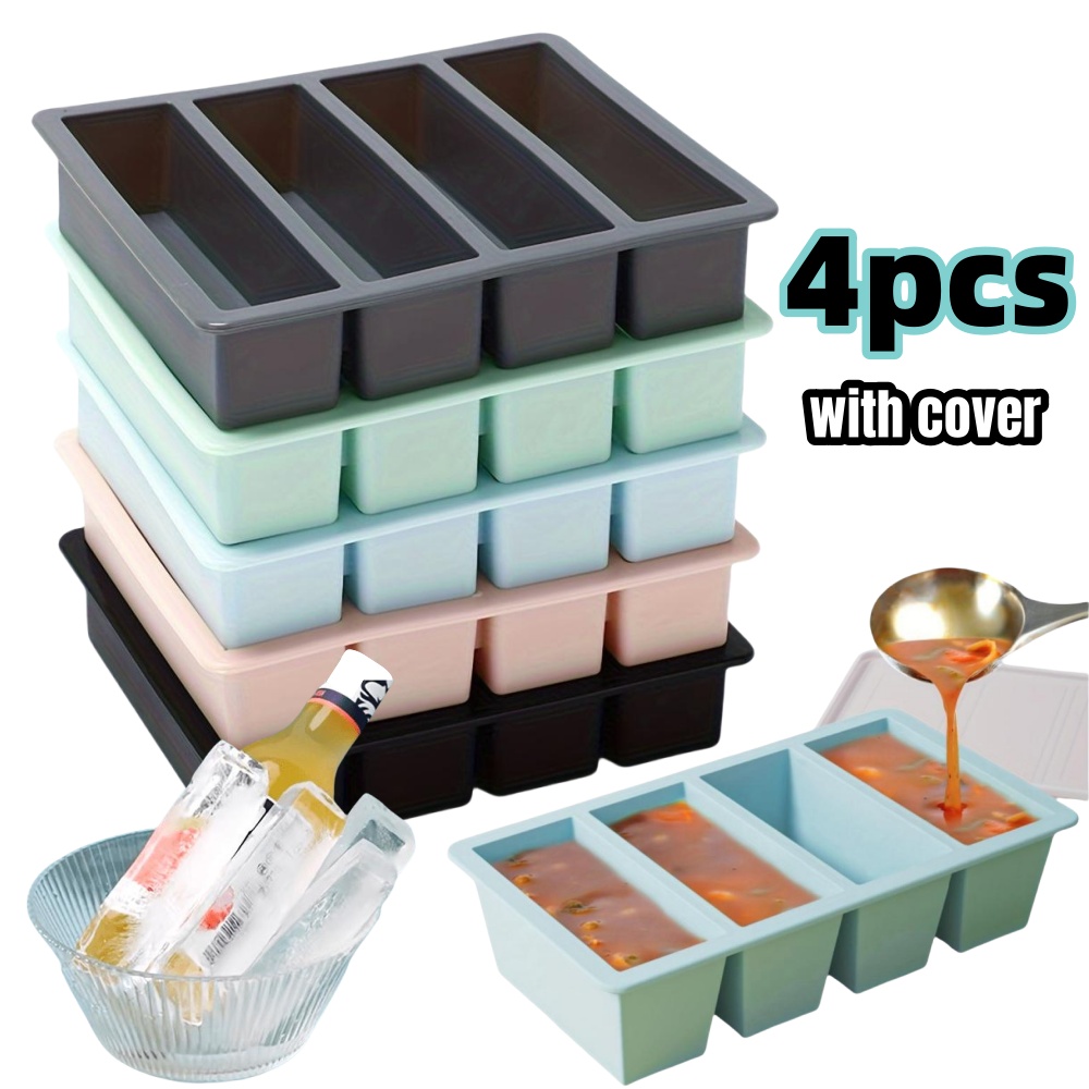 Meal Prep Frozen - 1/4 Buah Set Cetakan Es Batu
