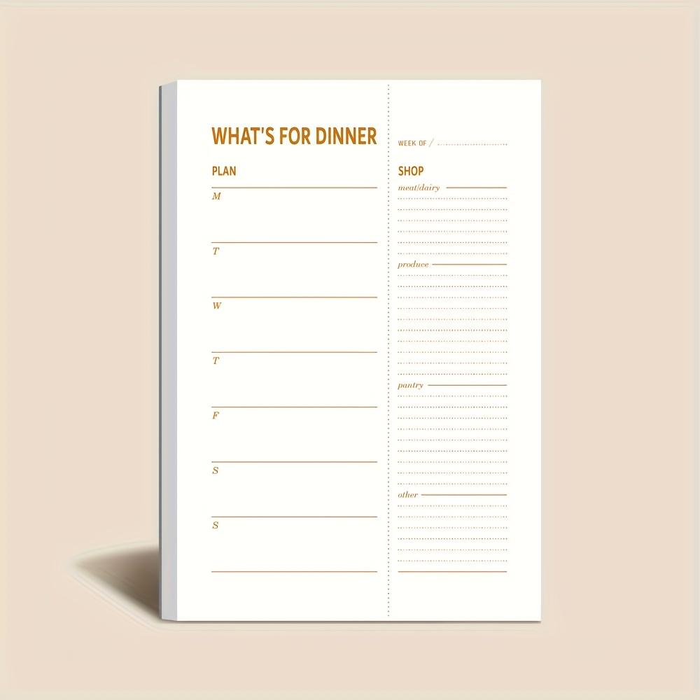 Meal Prep Diet - 1 buah Buku Catatan Rencana Diet