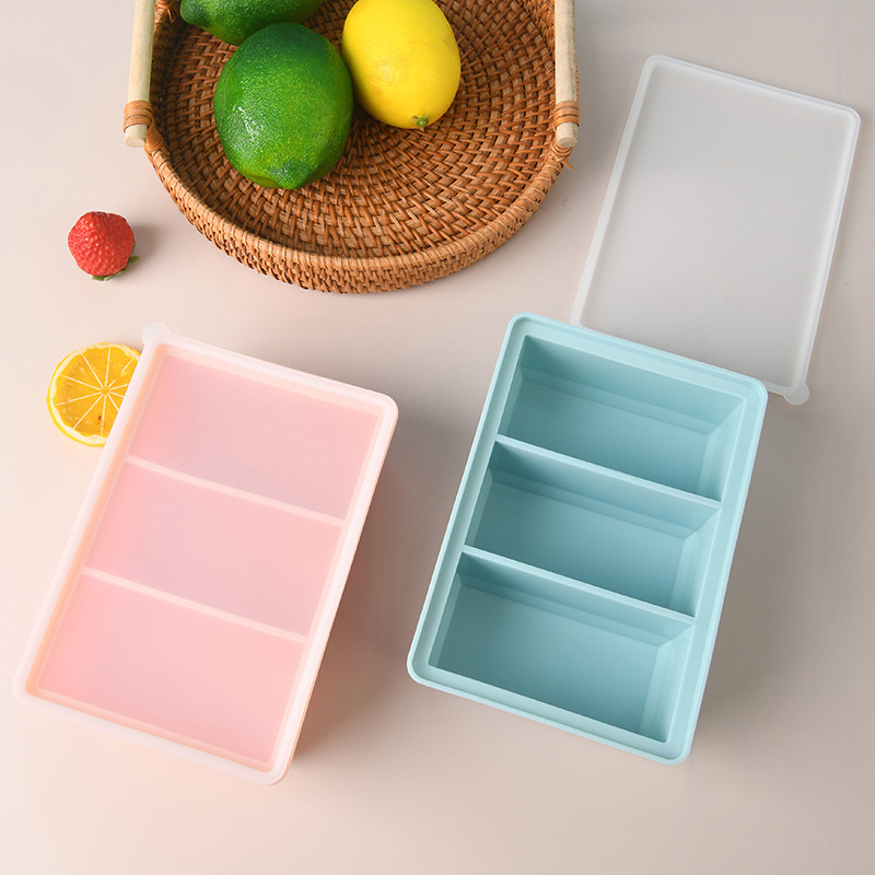 Cetakan Beku Silikon Besar unt - Meal Prep Frozen ulasan dan harga