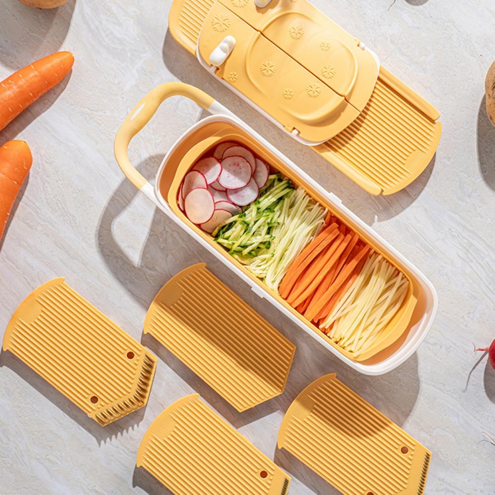 Pengiris Mandolin Multifungsi  - Mandoline Slicer Guard ulasan dan harga
