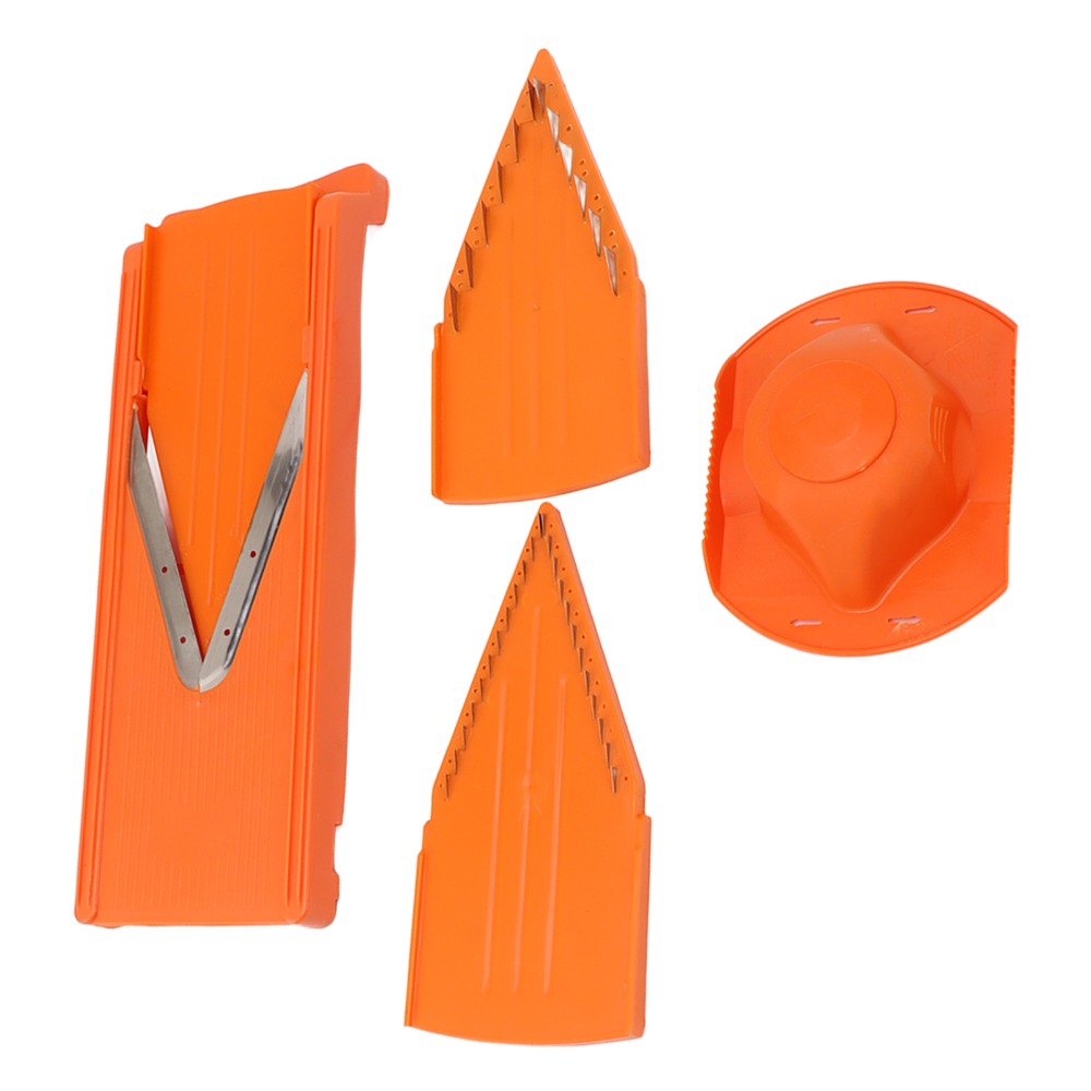 Pemotong Mandolin ABS Oranye d - Mandoline Slicer Guard ulasan dan harga
