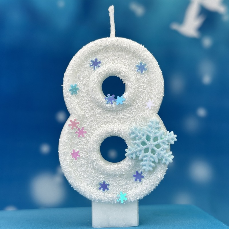 Lilin Angka Natal Bentuk Kepin - Meal Prep Frozen ulasan dan harga