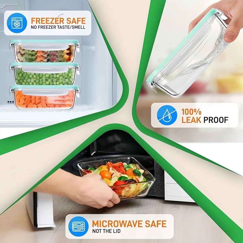 Kotak Makan Siang Kaca Bebas B - Meal Prep Burrito ulasan dan harga