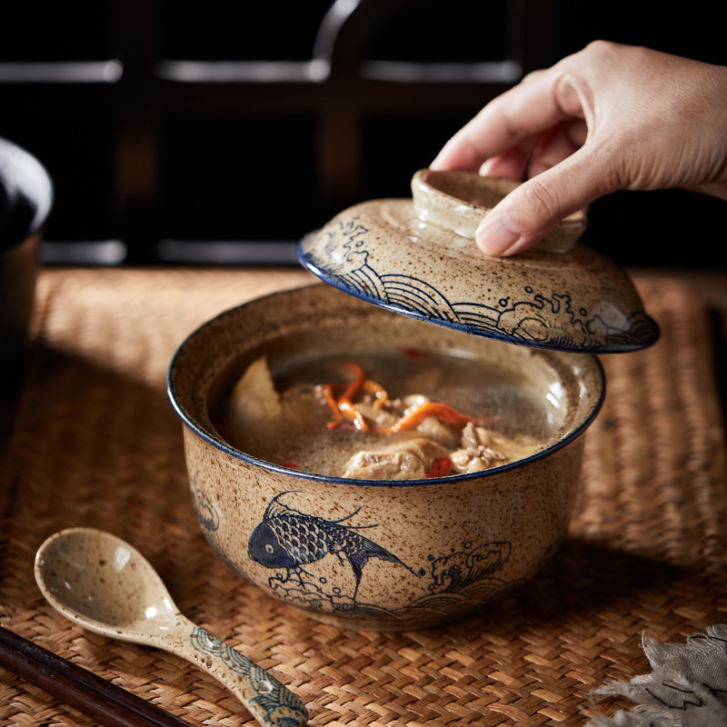 Mangkuk Ramen Gaya Jepang 6.5  - Meal Prep Soup ulasan dan harga