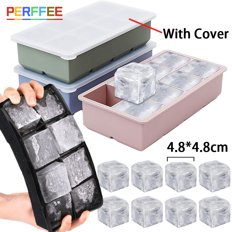 Baki Es Batu Cetakan Silikon E - Meal Prep Frozen ulasan dan harga