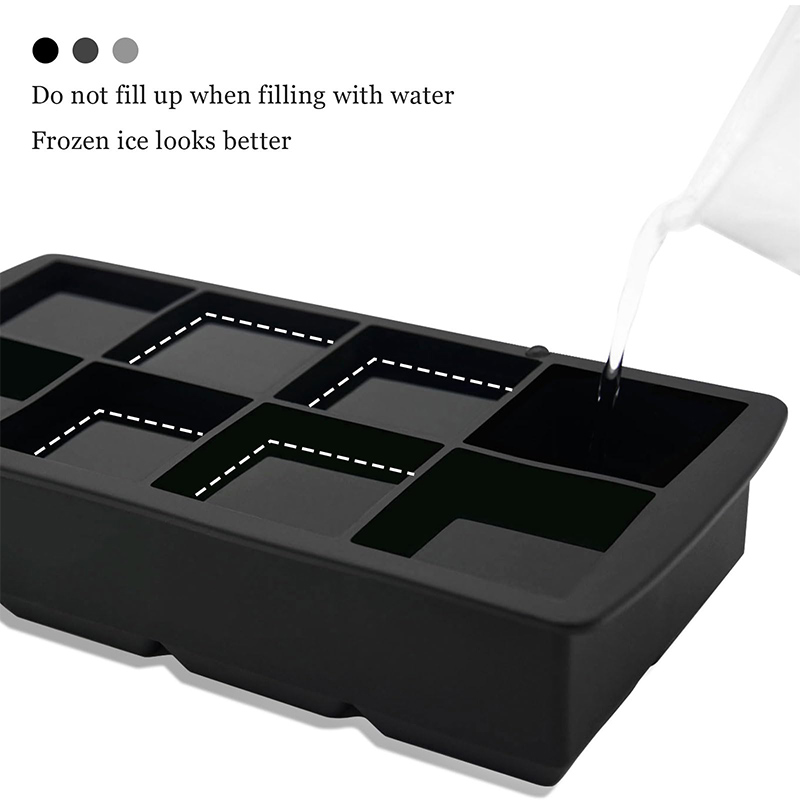 Baki Es Batu Cetakan Silikon E - Meal Prep Frozen ulasan dan harga