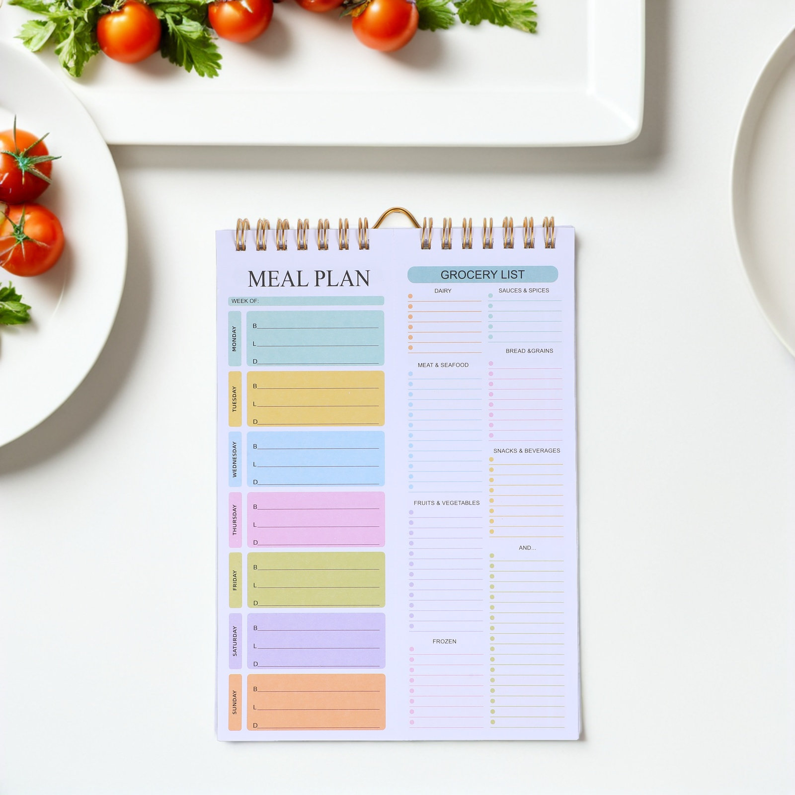 Buku Perencana Makan Mingguan  - Meal Prep Grocery List ulasan dan harga