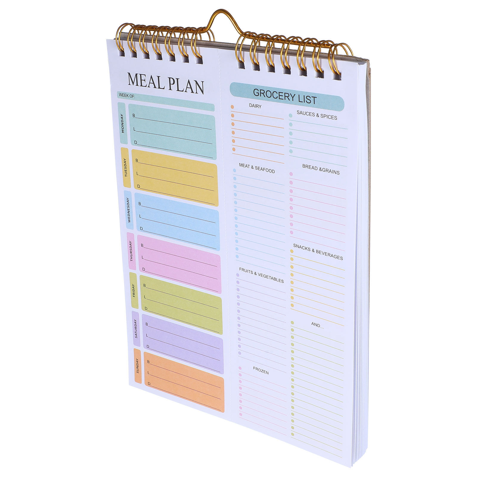 Buku Perencana Makan Mingguan  - Meal Prep Grocery List ulasan dan harga