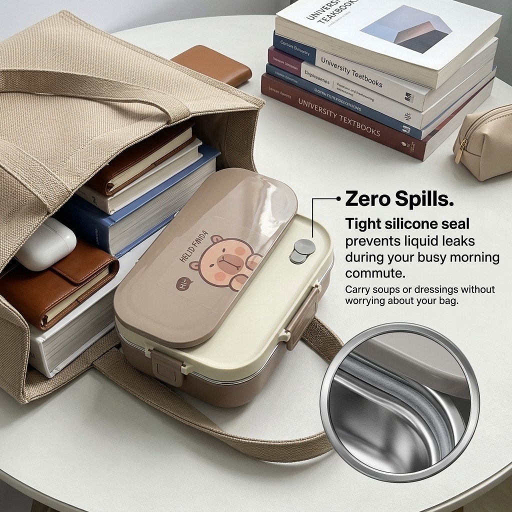 Set Kotak Makan Siang Bento St - Meal Prep Soup ulasan dan harga