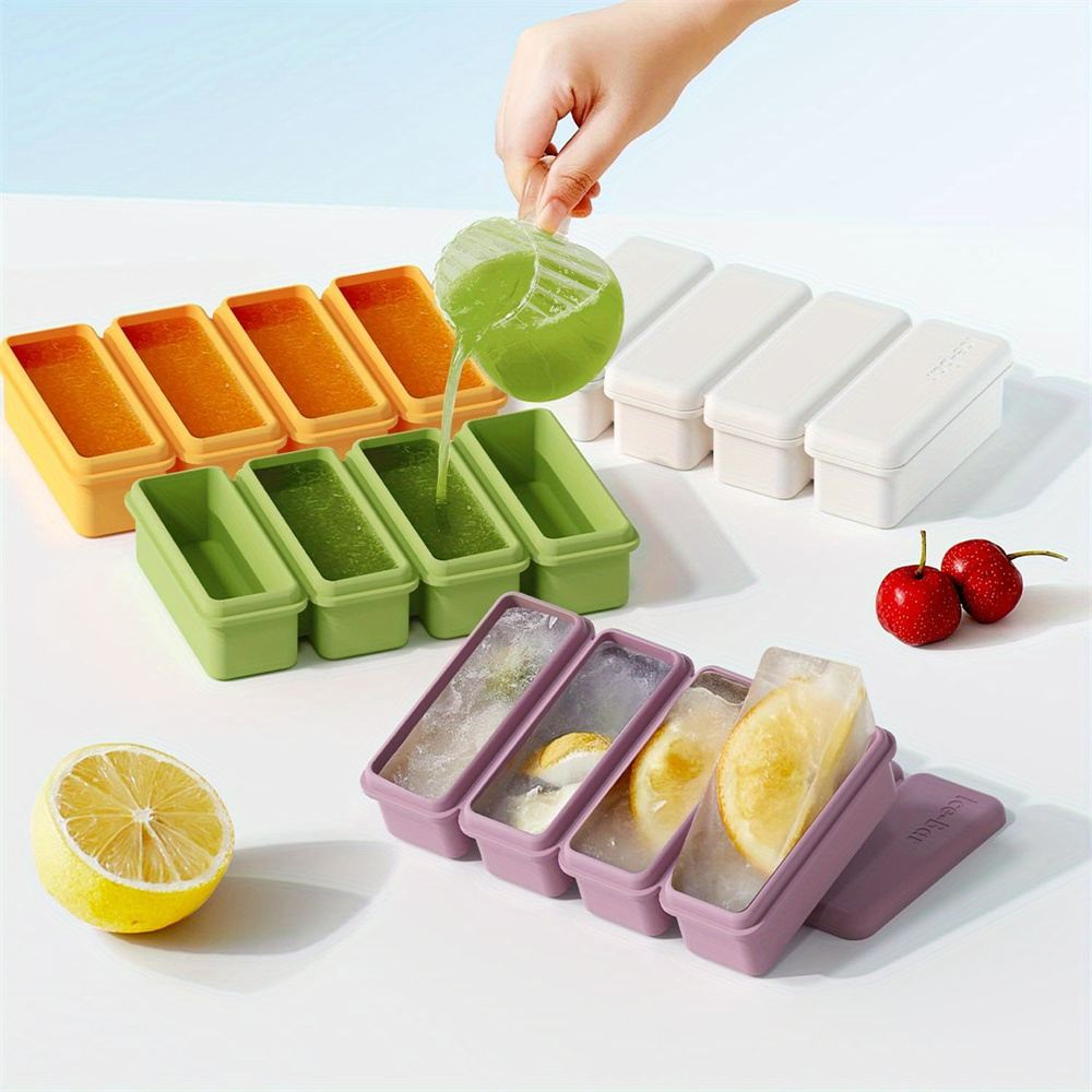 4 Cetakan Es Batu Silikon deng - Meal Prep Frozen ulasan dan harga