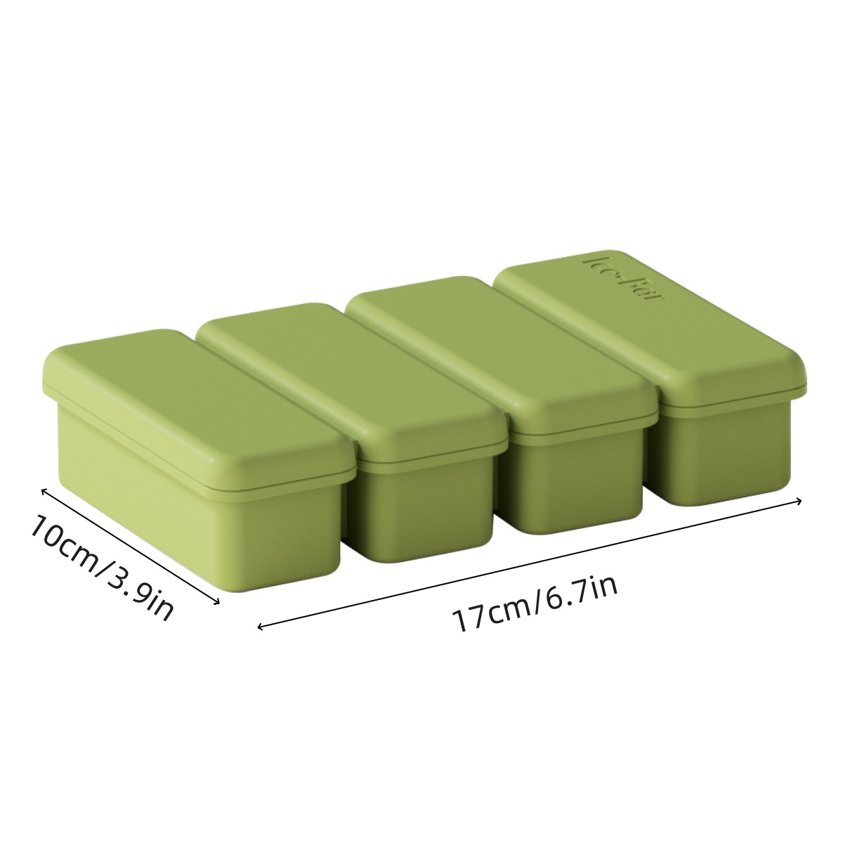 4 Cetakan Es Batu Silikon deng - Meal Prep Frozen ulasan dan harga