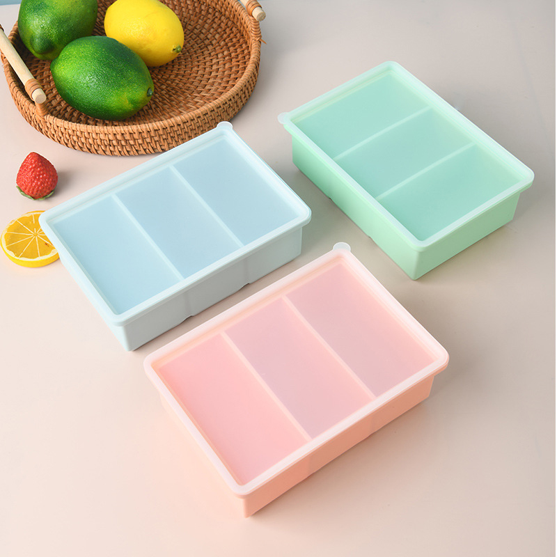 Cetakan Beku Silikon Besar unt - Meal Prep Frozen ulasan dan harga