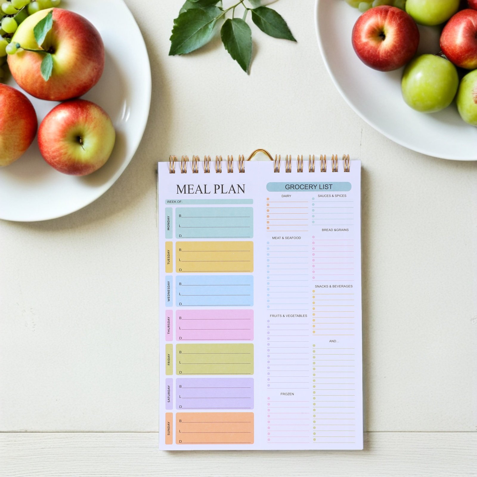 52 Lembar Buku Catatan Perenca - Meal Prep Grocery List ulasan dan harga