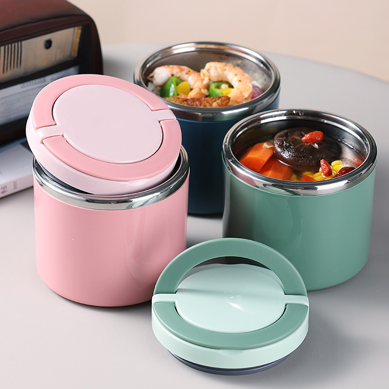 630/1000ml Kotak Makan Stainle - Meal Prep Soup ulasan dan harga