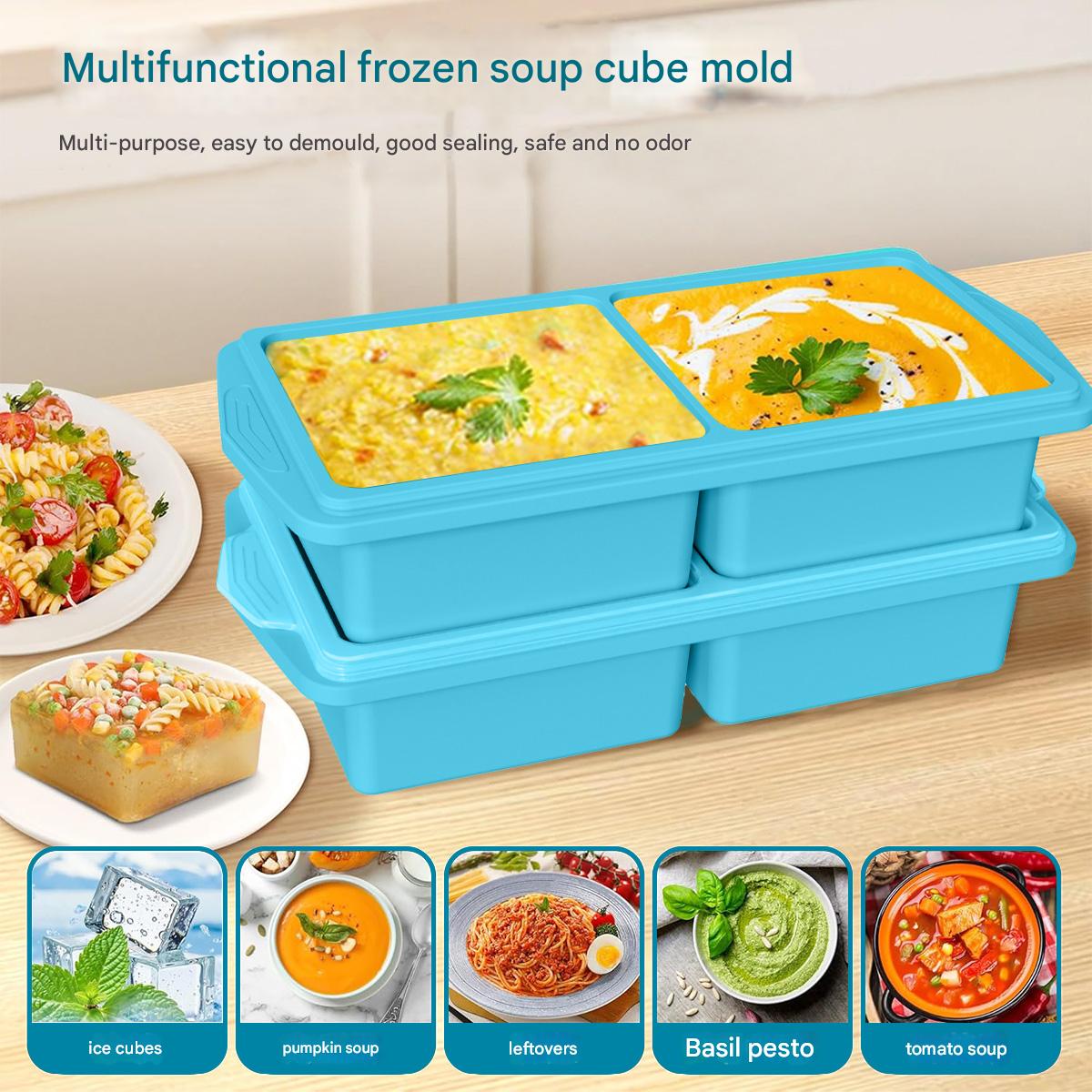 Cetakan Es Batu Silikon Ekstra - Meal Prep Frozen ulasan dan harga