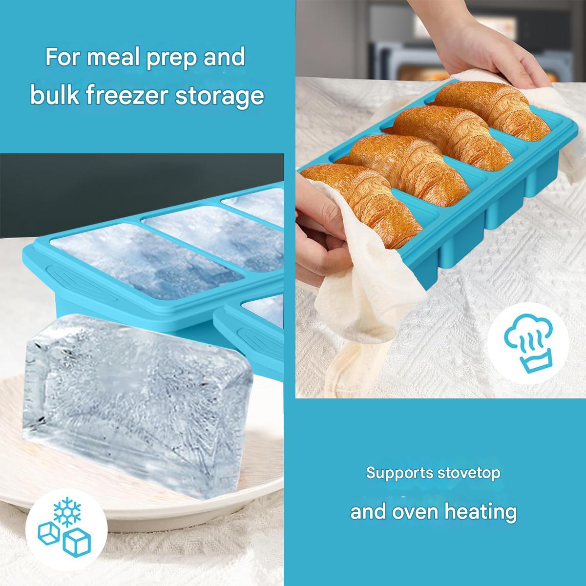 Cetakan Es Batu Silikon Ekstra - Meal Prep Frozen ulasan dan harga