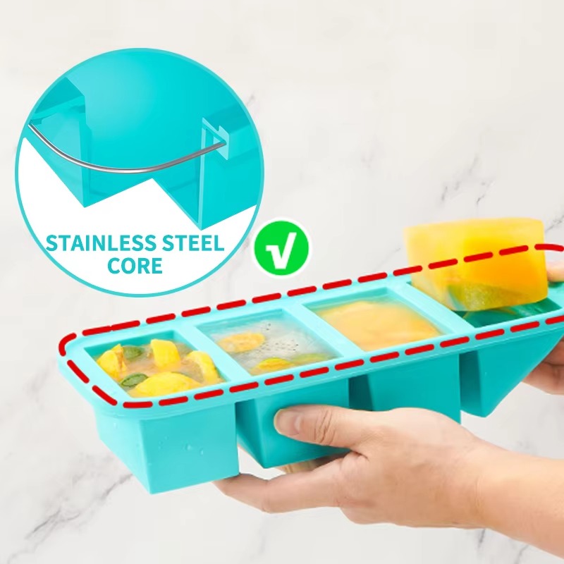 Baki Silikon Kapasitas Besar F - Meal Prep Frozen ulasan dan harga