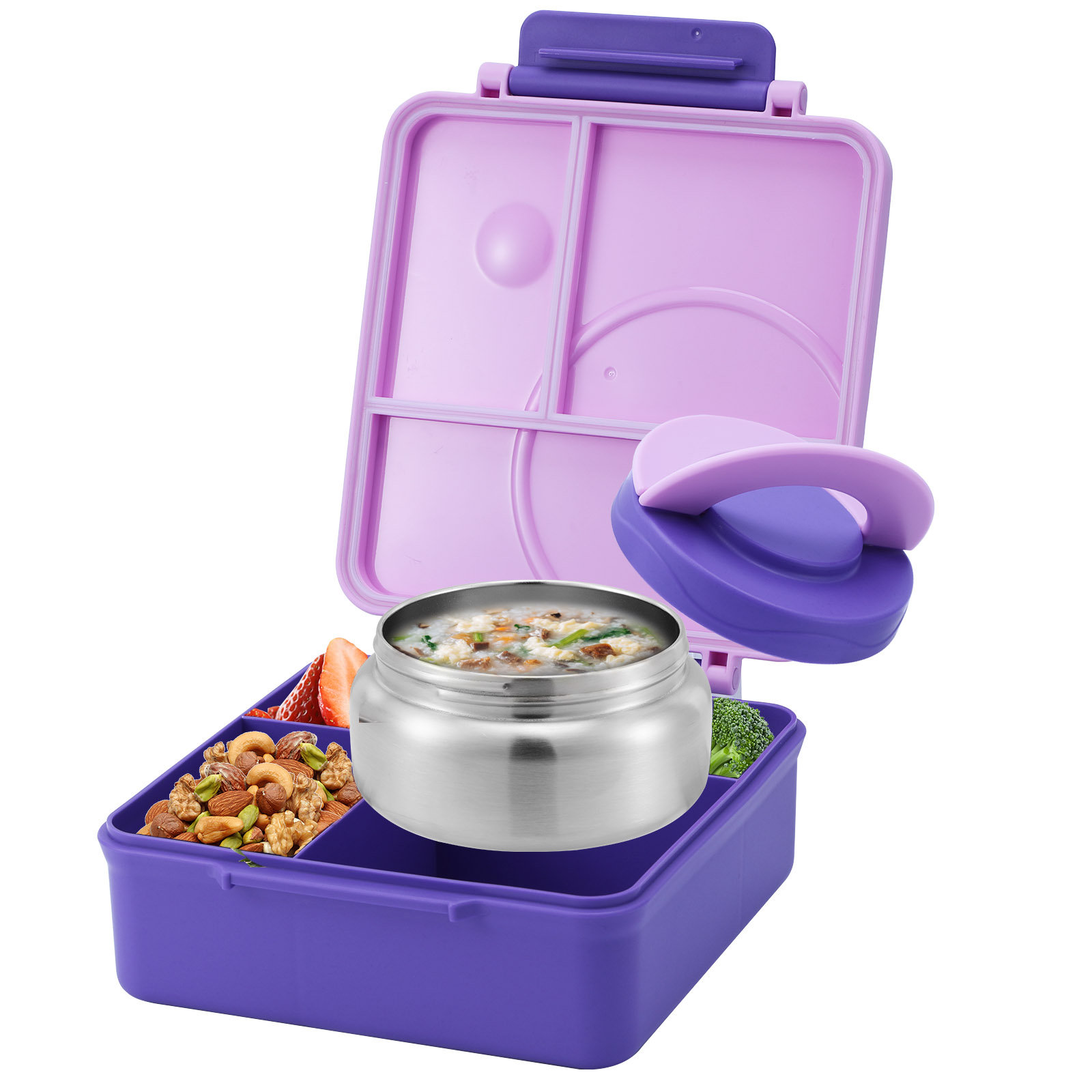 Kotak makan siang empat kisi d - Meal Prep Soup ulasan dan harga