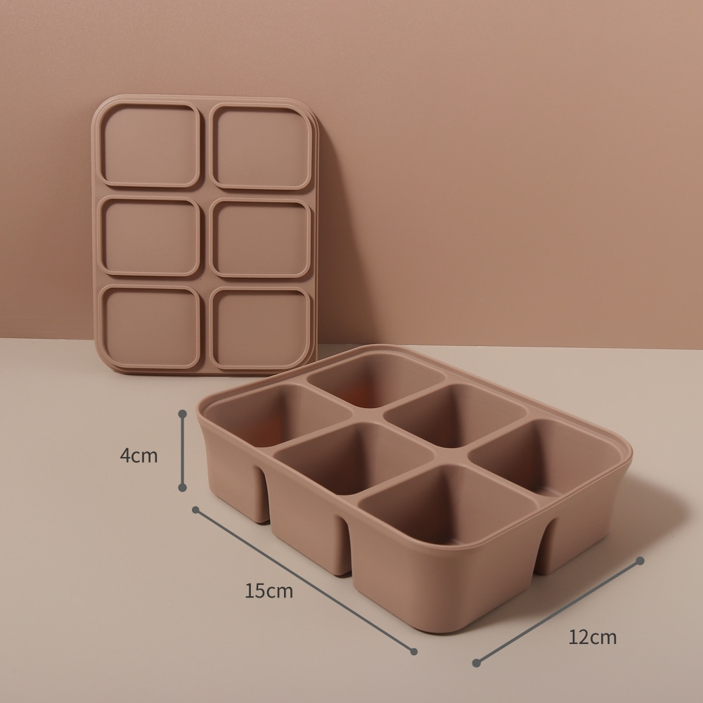 Cetakan Es Batu Silikon dengan - Meal Prep Frozen ulasan dan harga