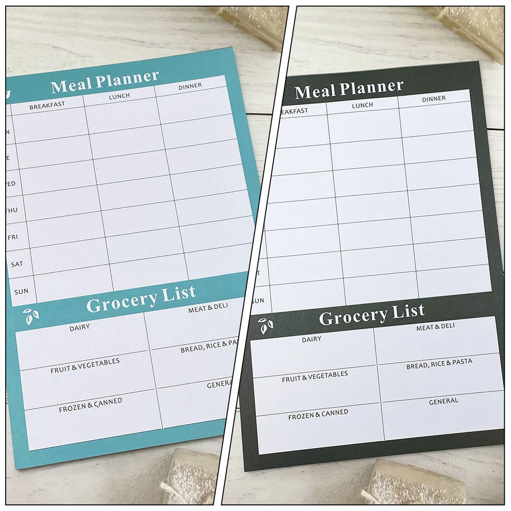 2Pcs Buku Catatan Perencana Ma - Meal Prep Diet ulasan dan harga