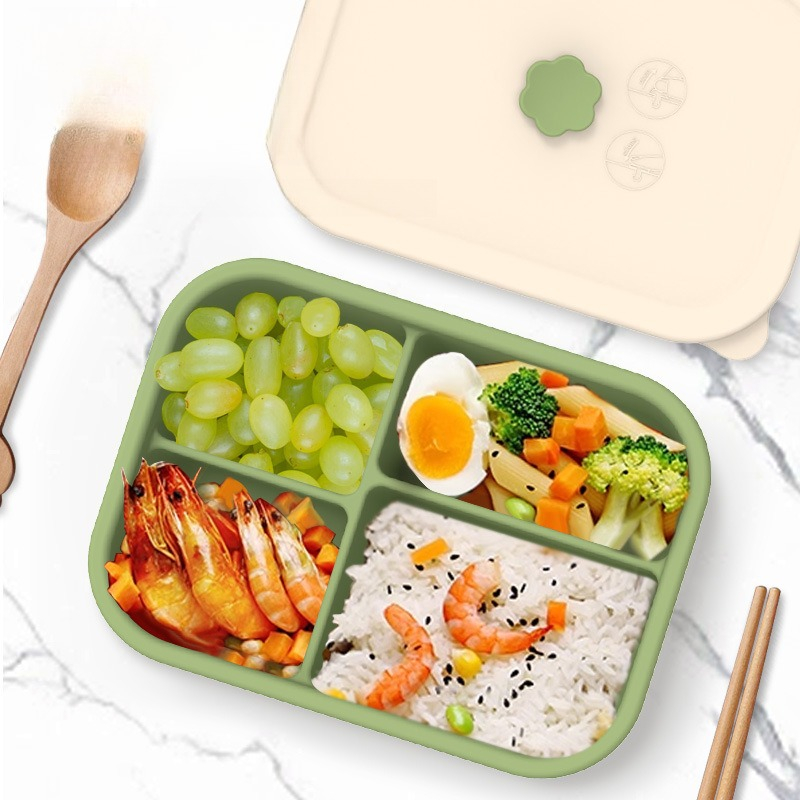 Kotak Makan Siang Silikon Aman - Meal Prep Diet ulasan dan harga