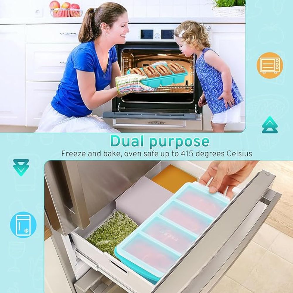 Set/Buah Baki Es Batu Besar Si - Meal Prep Frozen ulasan dan harga