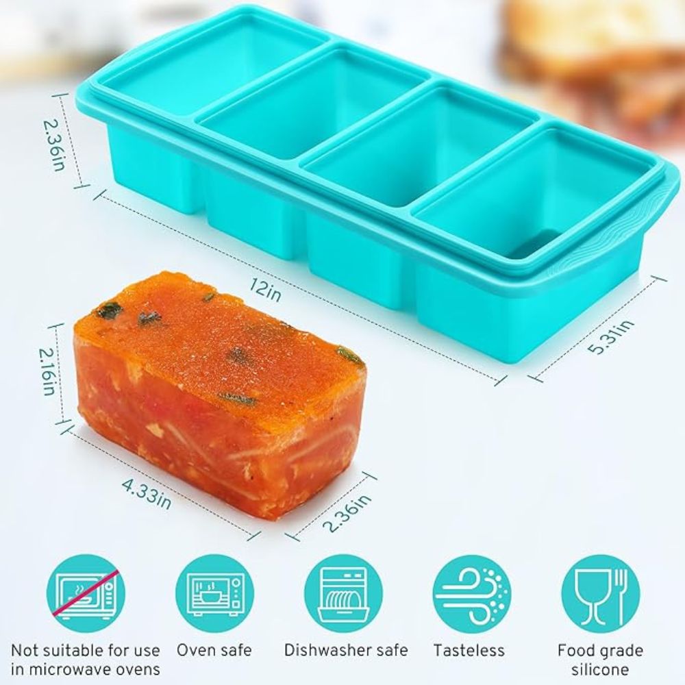 Set/Buah Baki Es Batu Besar Si - Meal Prep Frozen ulasan dan harga