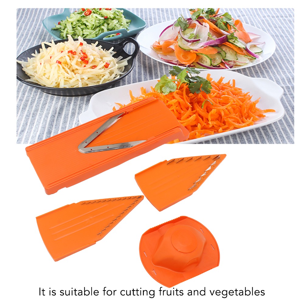 Pemotong Mandolin ABS dengan B - Mandoline Slicer Guard ulasan dan harga