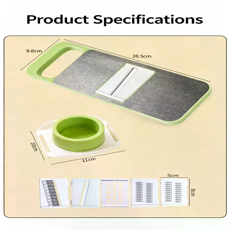 Pisau Pengiris Sayuran Multifu - Mandoline Slicer Guard ulasan dan harga